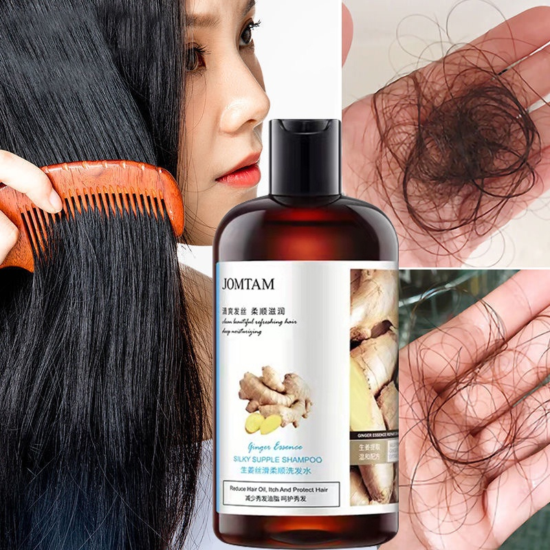 [100% asli] Shampo Jahe Penumbuh Rambut Cepat Serum Rambut Rontok Botak Rontok Penumbuh Rambut Perawatan Hair Care Treatment Anti Rambut Rontok-400ML