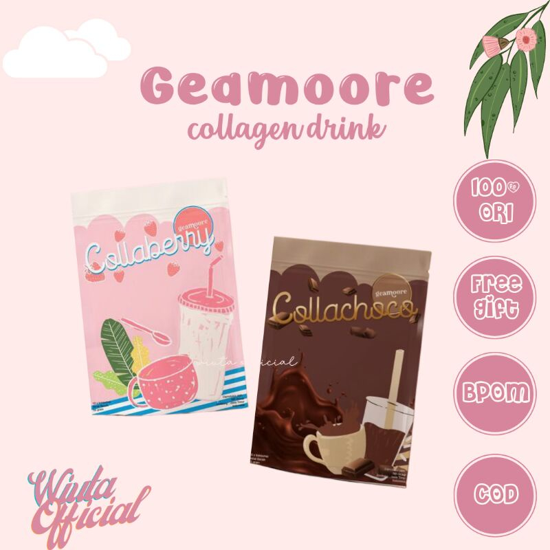 [BPOM] COLLAGEN DRINK GEAMOORE 55GR / COLLABERRY GEAMOORE / COLLACHOCO COLAGEN