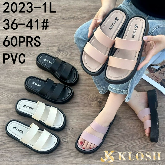 Sandal Wanita Ban 2 &amp; Silang Jelly Caitlyn Korean Import Winola Colection WNL 2023-4/2023-A6