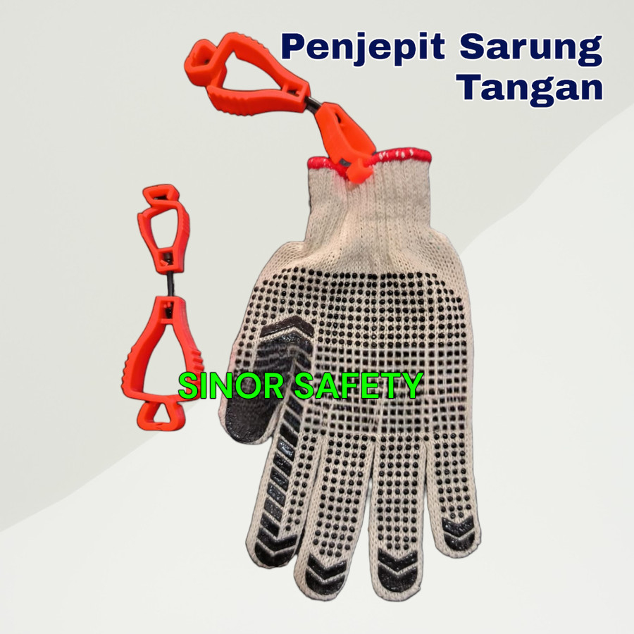 Gantungan Sarung Tangan Jepitan Sarung Tangan Glove Clip