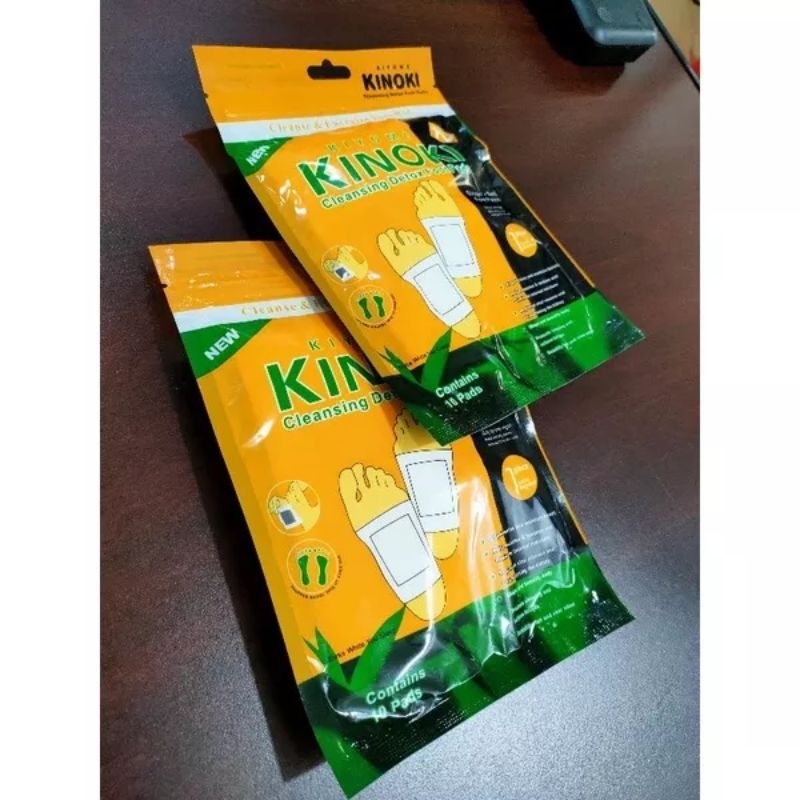 `ღ´ PHINKL `ღ´ Kinoki Gold per 10 sachet Herbal angkat nyeri di kaki koyo herbal untuk mengeluarkan racun