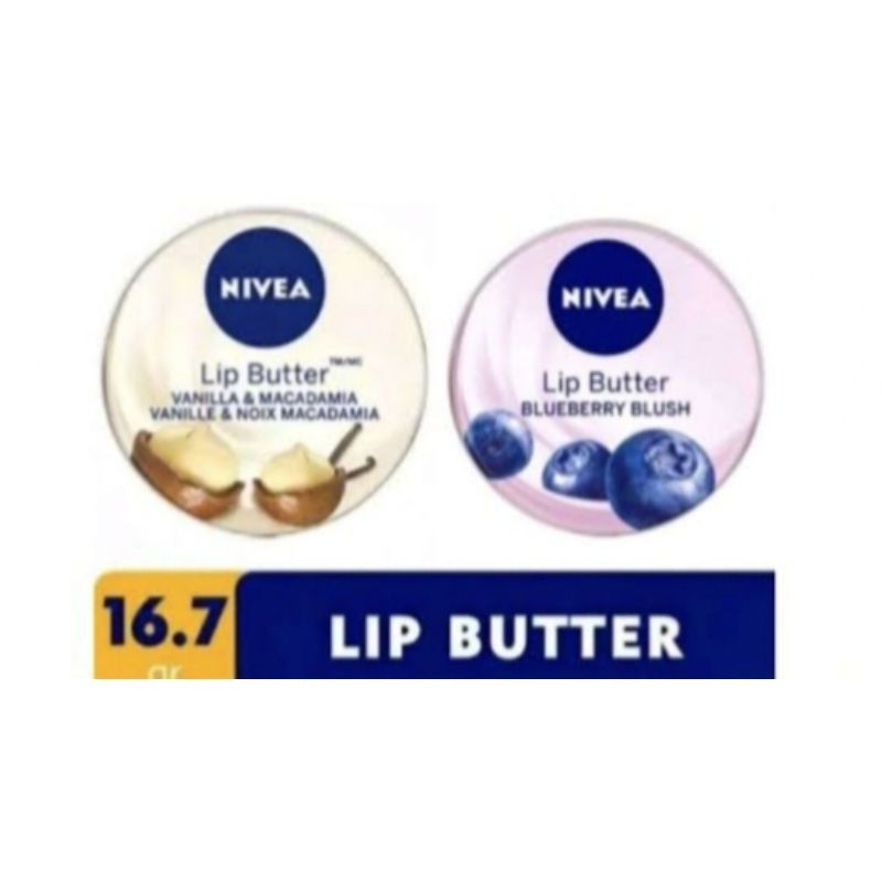 `ღ´ PHINKL `ღ´ Nivea Lip Butter pelembab bibir anti crack kulit mengelupas