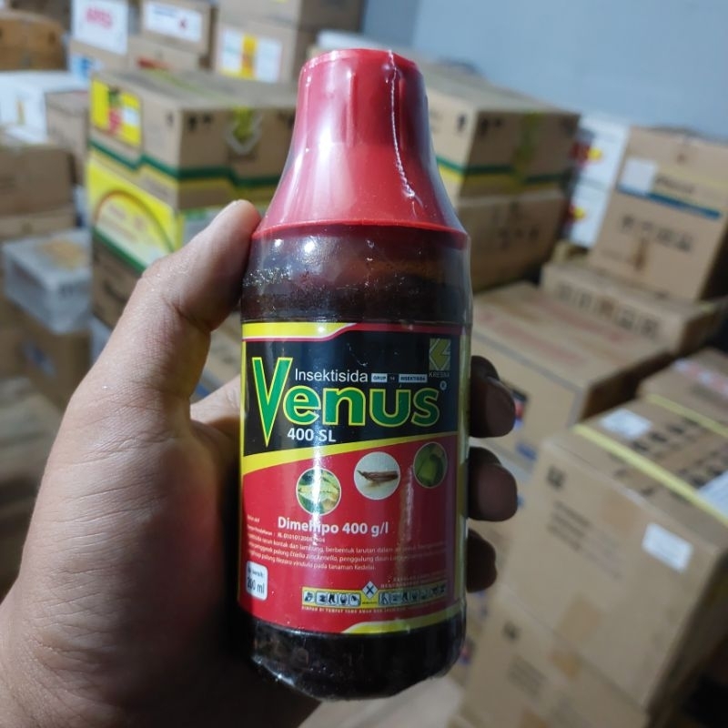 INSEKTISIDA VENUS 400 SL 200 ML PENGENDALI PENGGEREK DAN PENGHISAP POLONG DAUN PADA KEDELAI