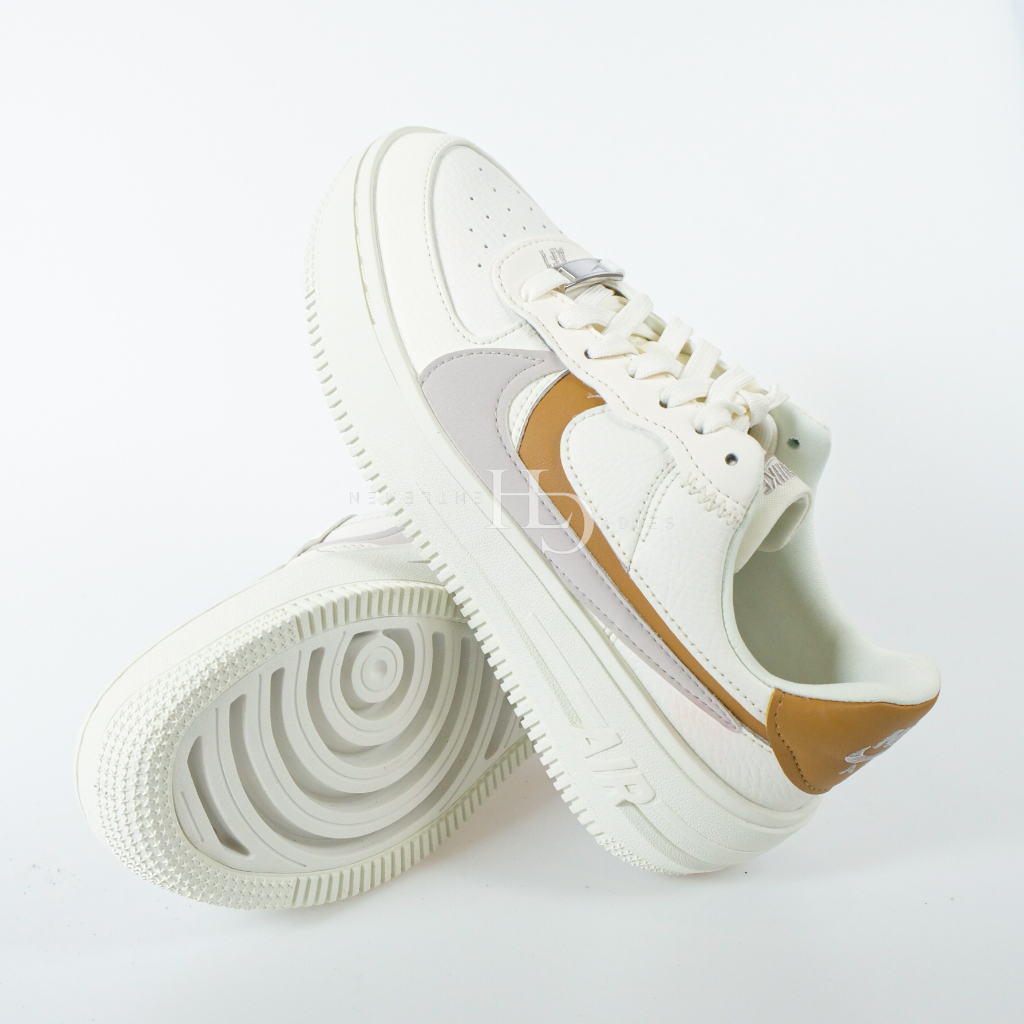 Air Force 1 Shadow Fossil Light Bone CI0919-116 100% Authentic