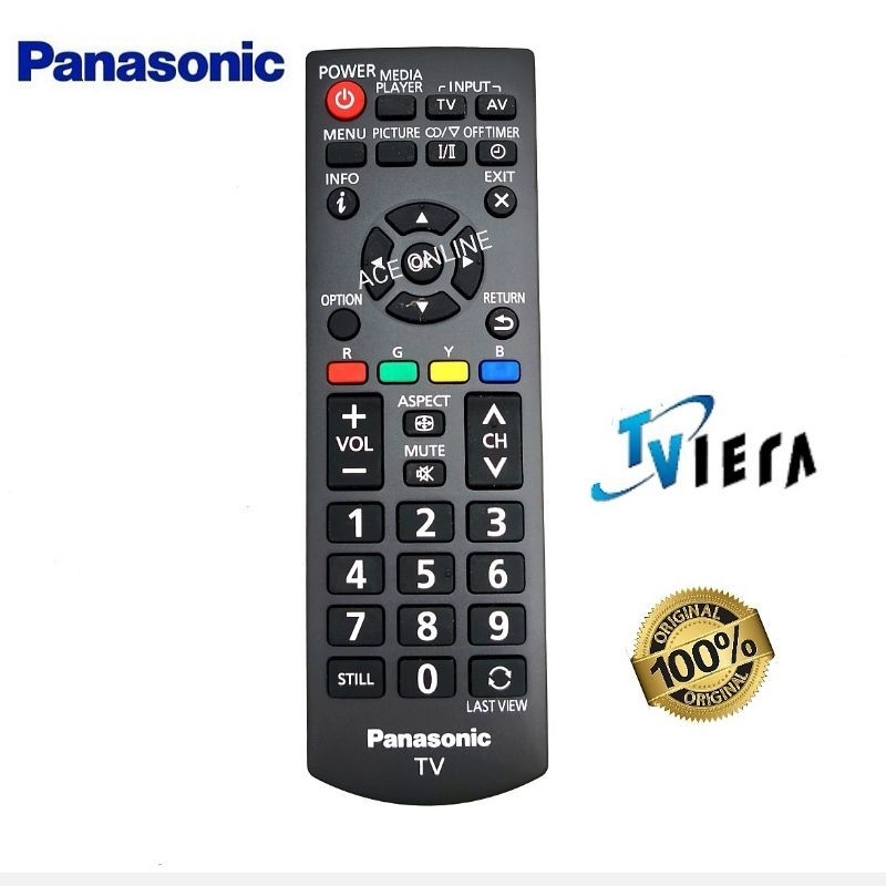 REMOT REMOTE TV PANASONIC ORIGINAL 100% ASLI NEW