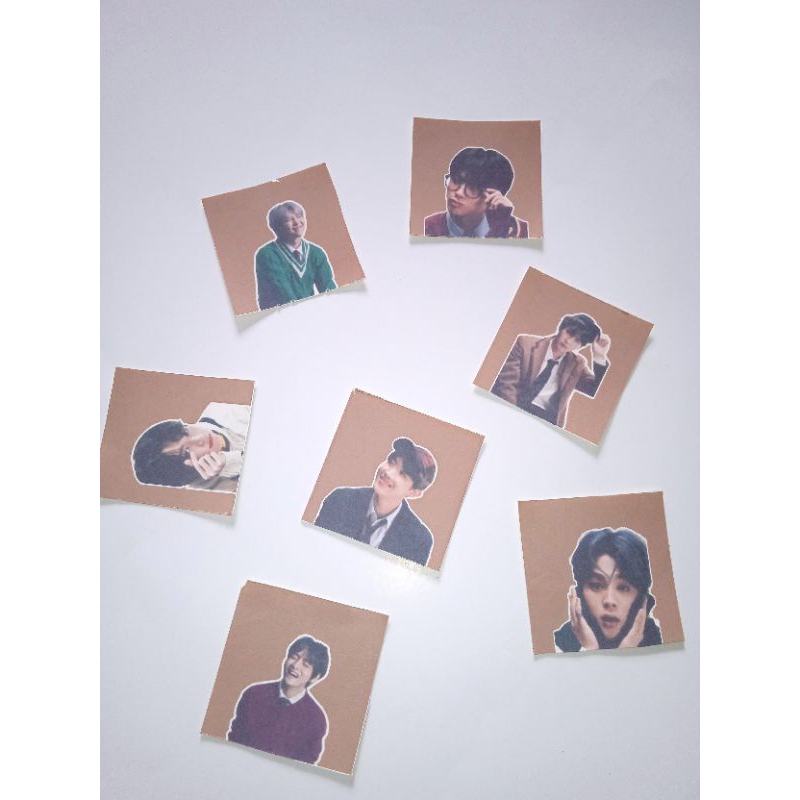 

BTS MAP OF THE SOUL 7 STICKER FOR FREEBIES, BTS SQUARE STICKER