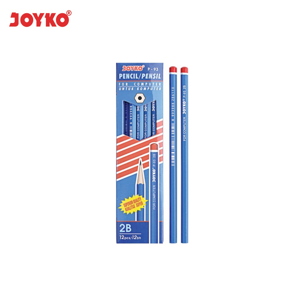 

PENSIL 2B JOYKO P-93 (12 PCS)