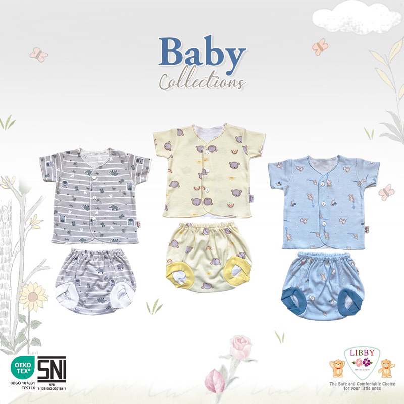 Libby - Baby Zoo | Setelan Kutung BABY SIZE 3stel