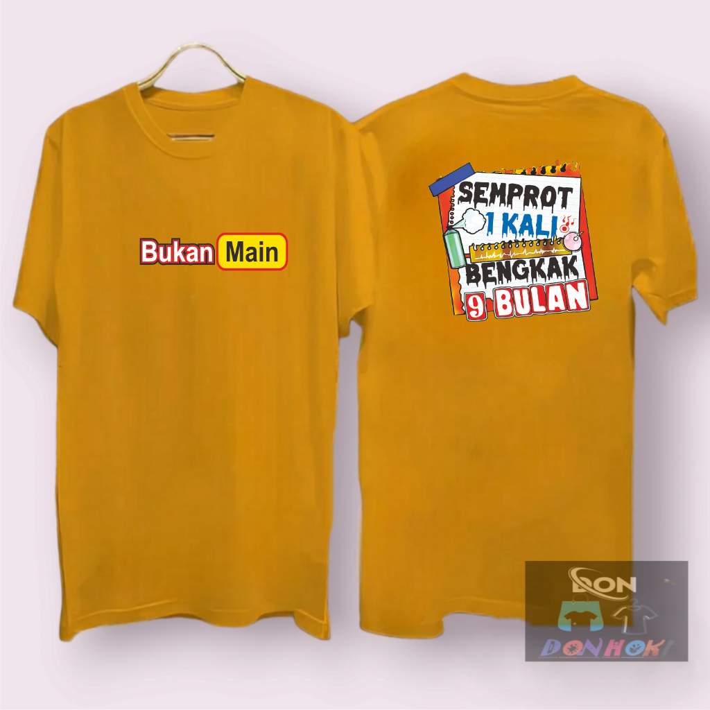 KAOS SEMPROT 1 KALI dtf KAOS PRIA WANITA ATASAN WANITA PRIA BAJU COWOK