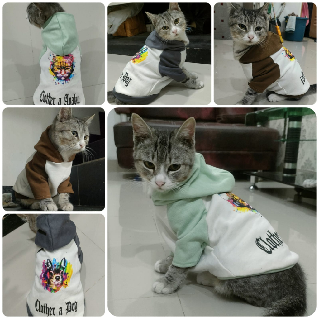 BAJU KUCING BAJU ANJING AKSESORIS KUCING