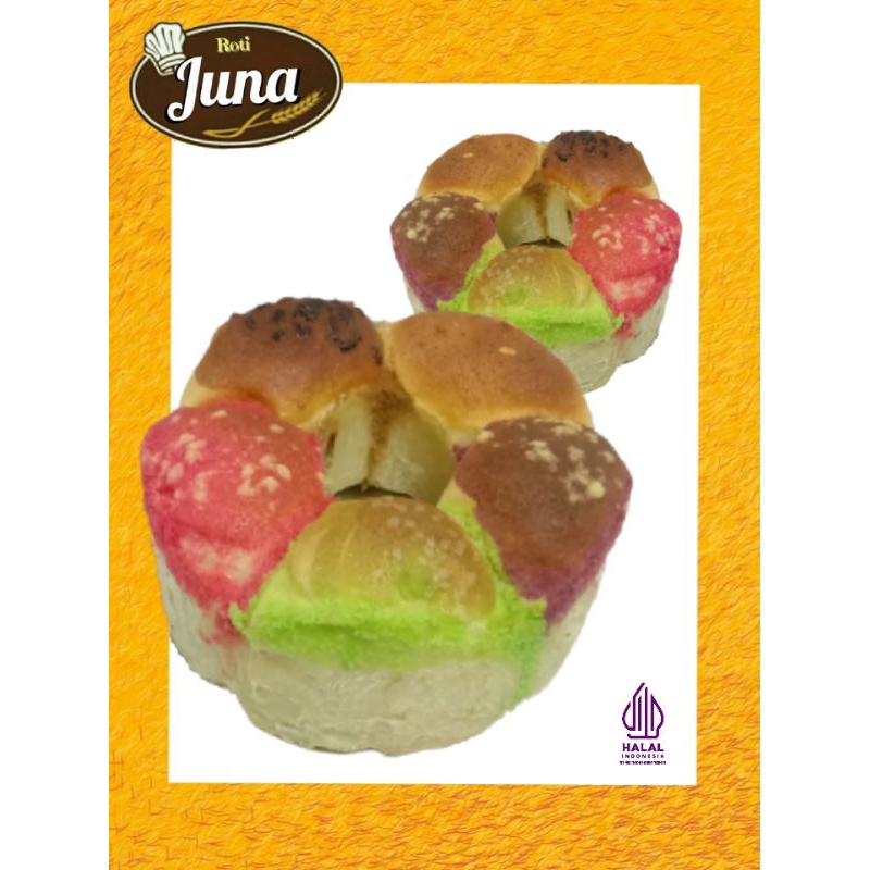 

Roti JUNA sobek TULBAN CAMPURSARI minimal pembelian 5 pcs