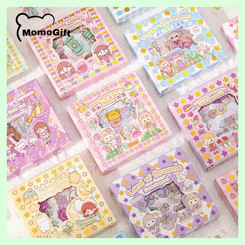 

Stiker Box Kartun Lucu Murah Nini Masu Isi 100 Lembar Anti Air Buar Dekor Buku Jurnal