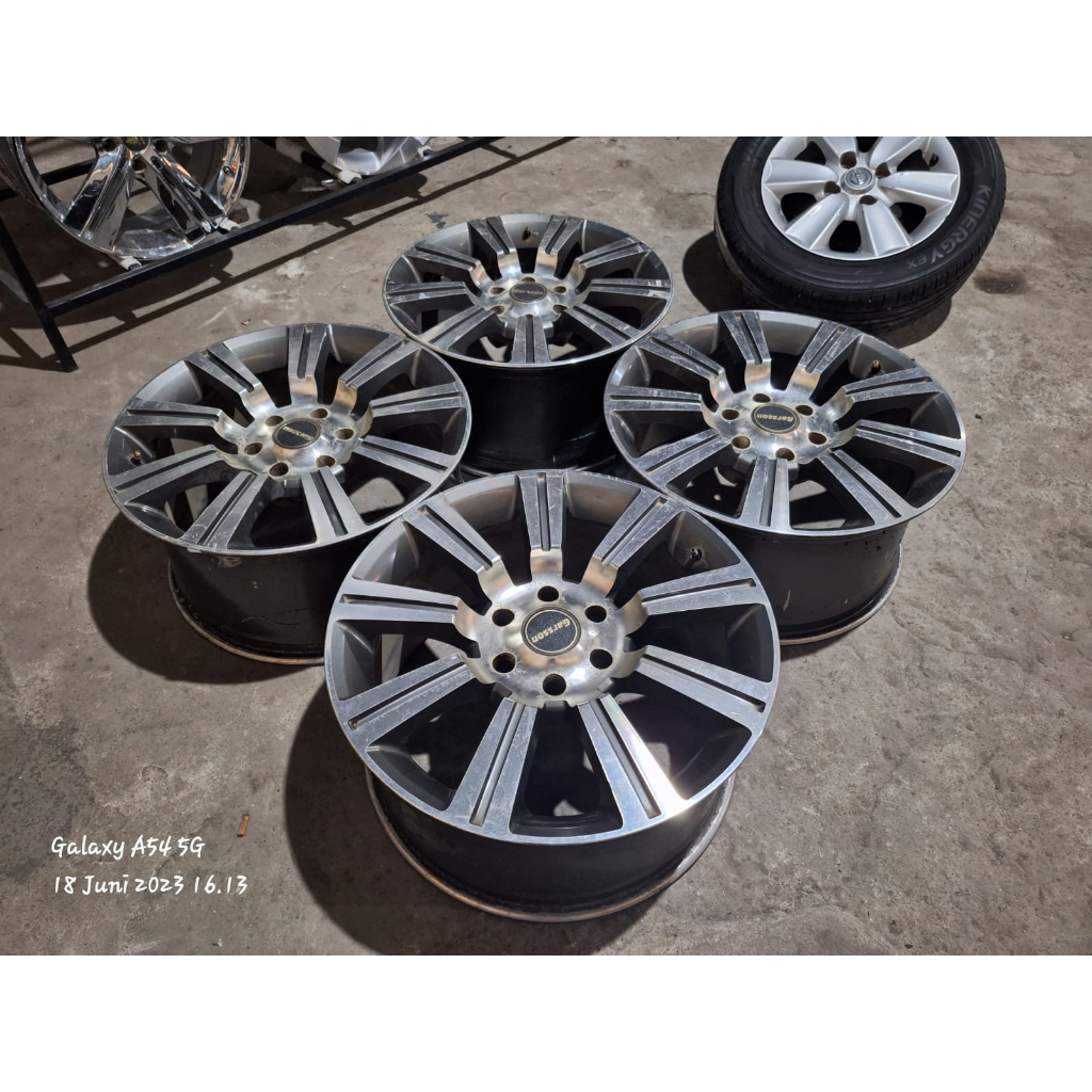 Velg Mobil Bekas Ring 20 Baut 6 CARSSON R20X8,5 6X139,7 ET25