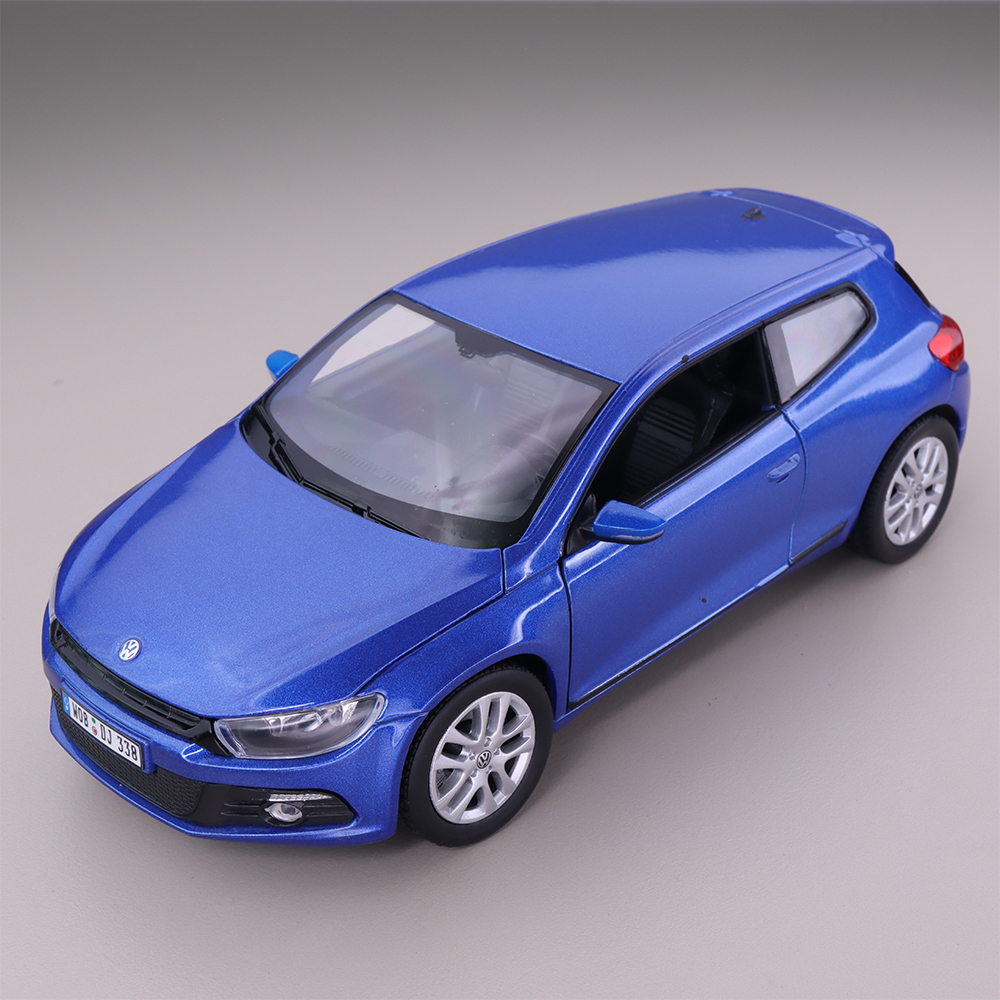Miniatur Mobil Welly Volkswagen Scirocco Diecast Skala 1:24 Mainan Koleksi
