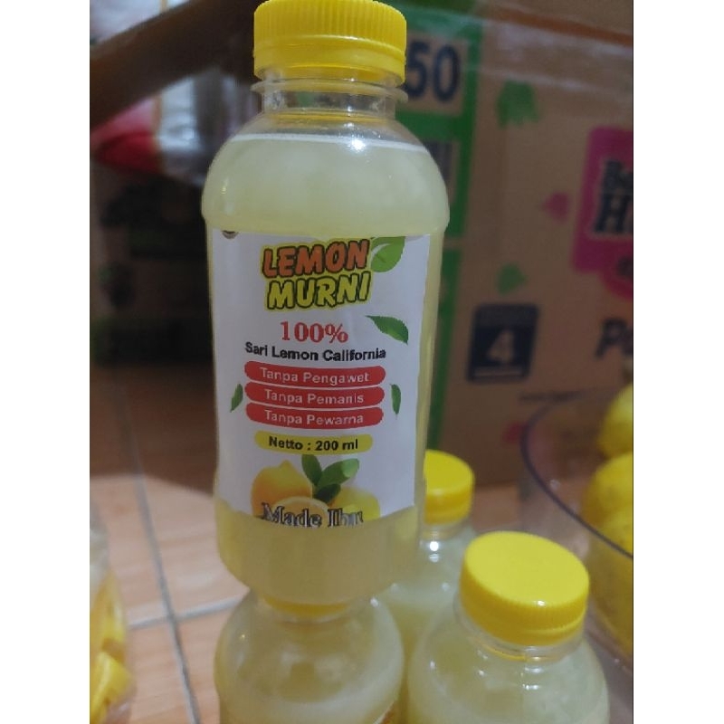 

sari lemon california 100% murni