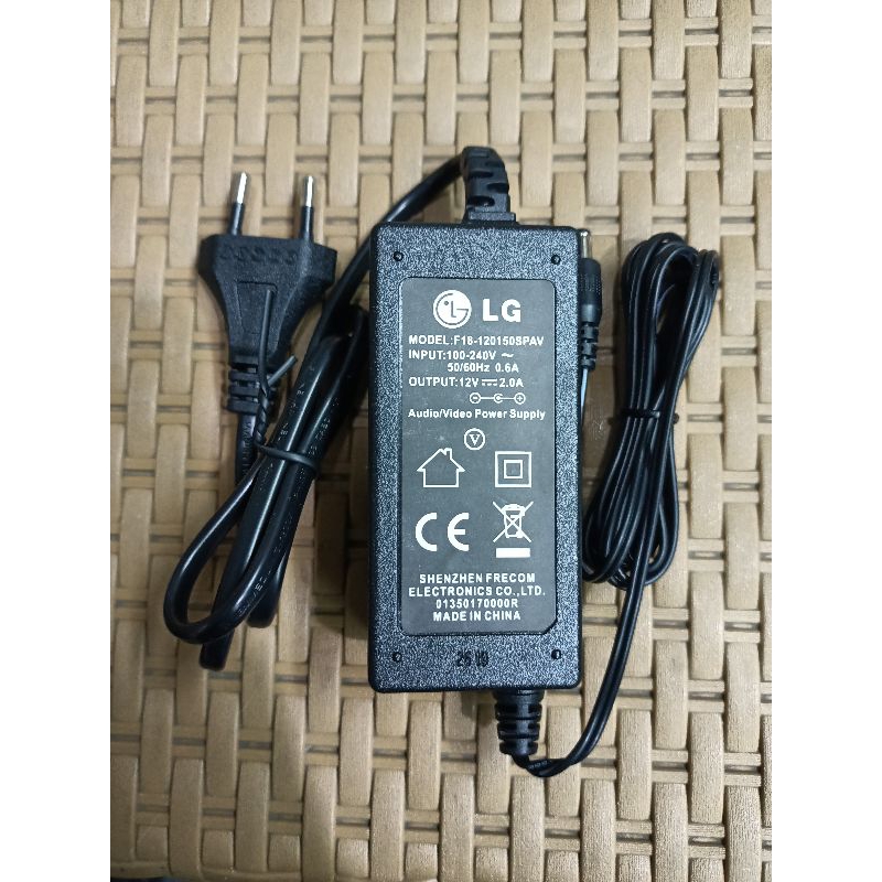 adaptor 2a 12v LG korea