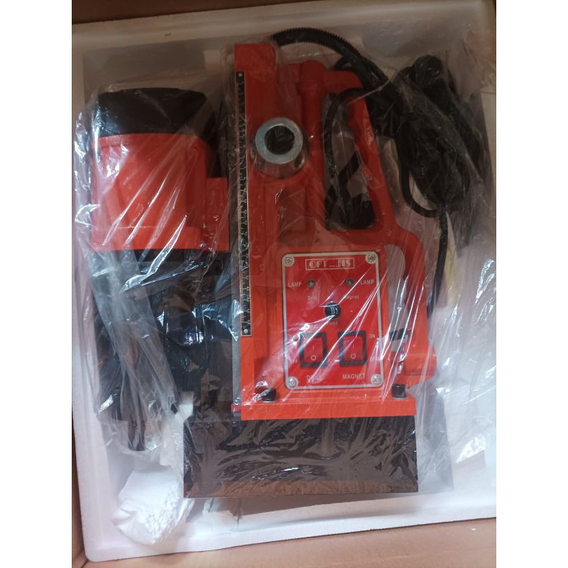 Mesin bor magnet 28 mm bor duduk OPT JIS