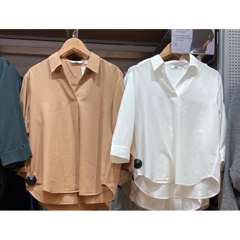 kemeja rayon uniqlo