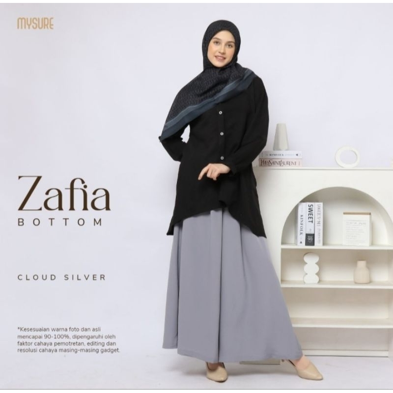 Zafia Bottom/Celana Kulot/Rok Celana/Kulot Kekinian