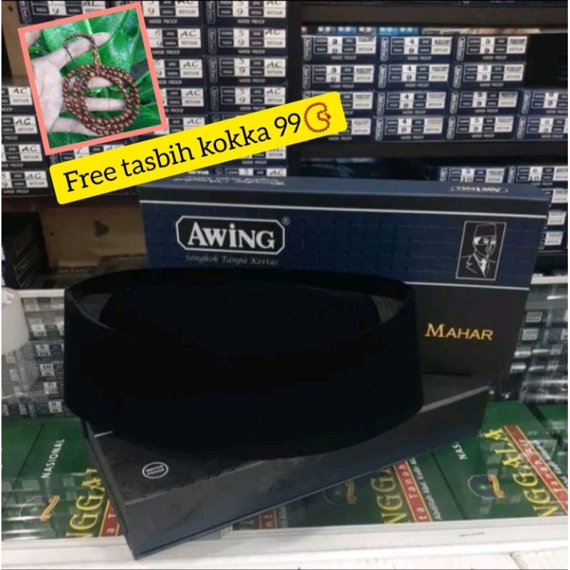 SONGKOK AWING MAHAR || PECI KOPYAH AWING MAHAR ORI