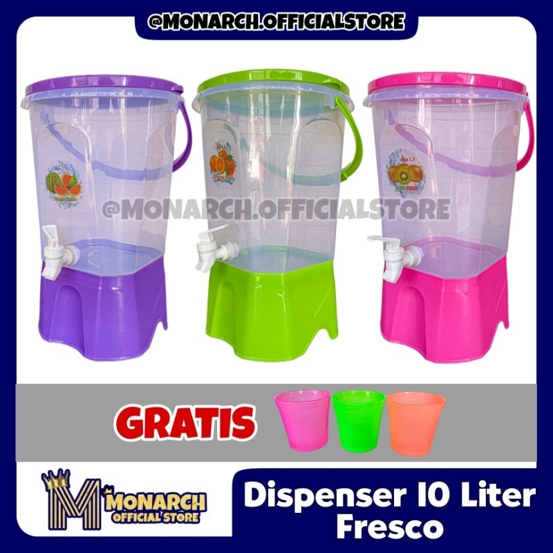 DISPENSER FRESCO 10 LITER / TEMPAT AIR MINUM