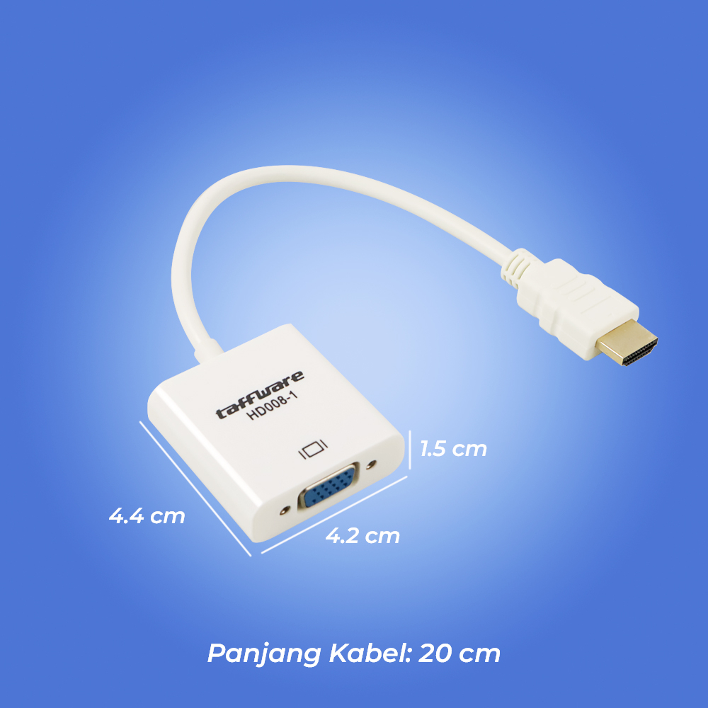 Adapter HDMI ke VGA Female HD008