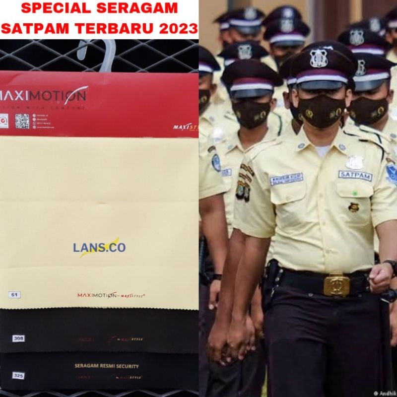 Seragam Satpam Terbaru 2023 Kain Seragam Satpam Warna Spesial