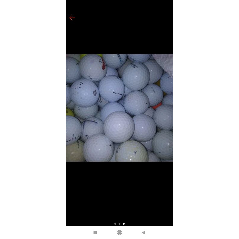 BOLA GOLF BEKAS