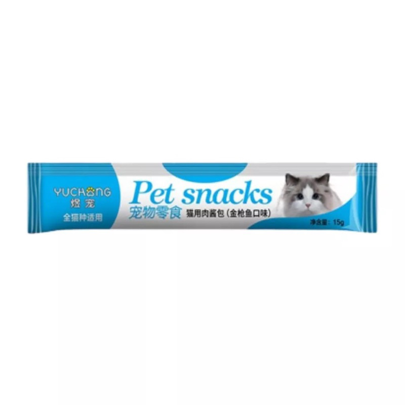 YUCHONG PET STRIP CEMILAN SNACK KUCING MAKANAN WETFOOD CAT