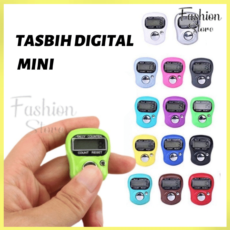 FS- TASBIH DIGITAL MINI / ALAT HITUNG MANUAL DIGITAL / TALLY COUNTER