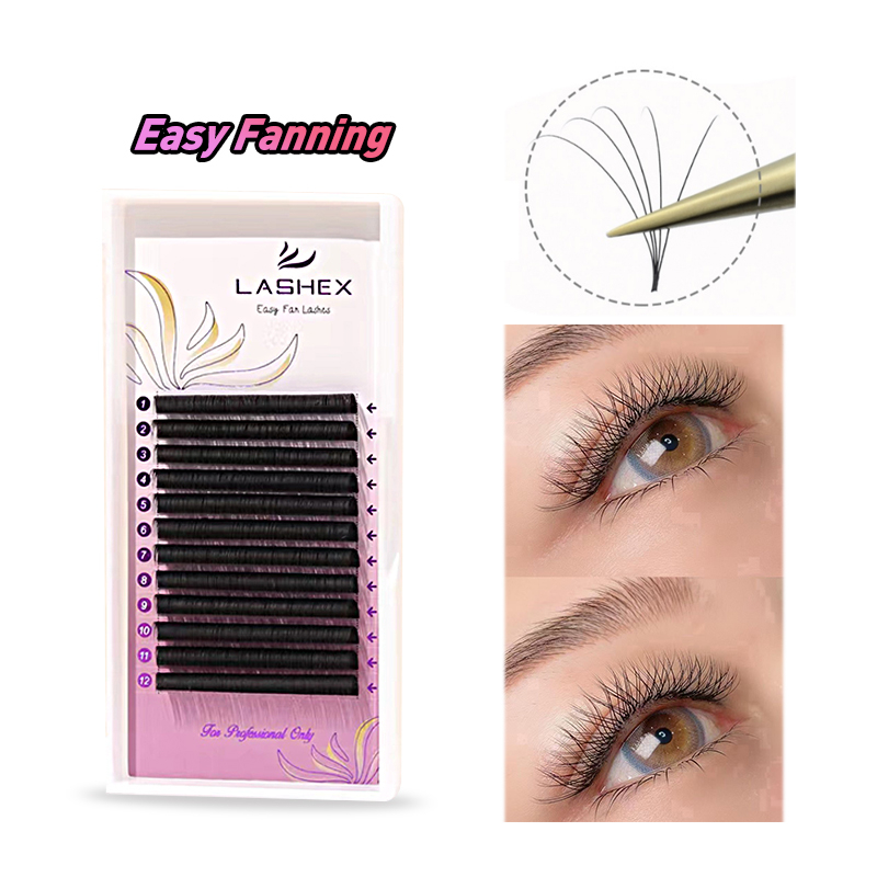 LASHEX Bulu Mata Palsu False Eyelashes easy fanning lash BM blooming