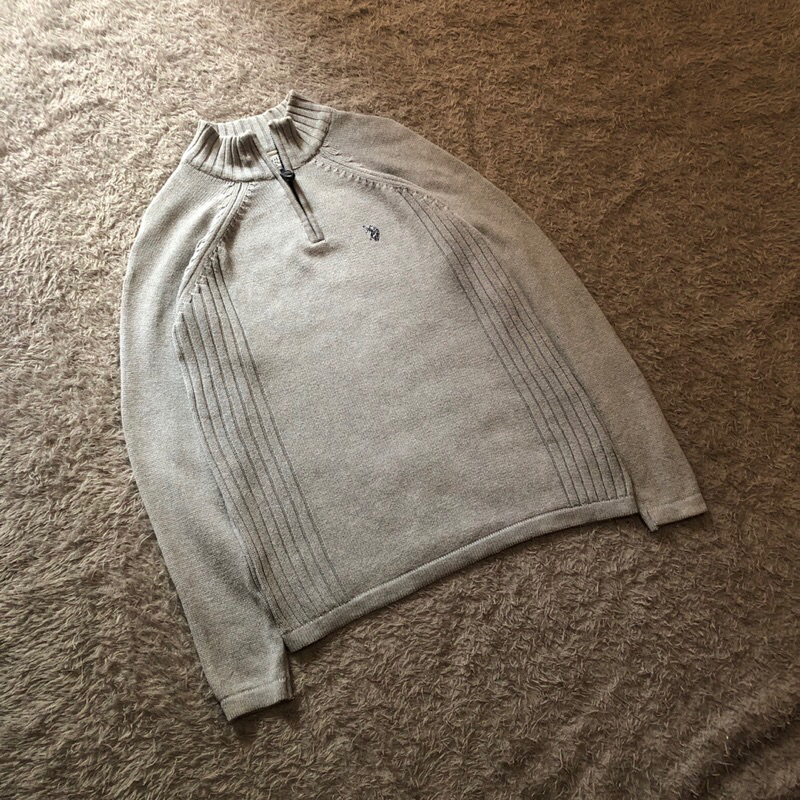 Polo Halfzip US ASSN Pullover Original - Polo Half Zip Quarter Zip