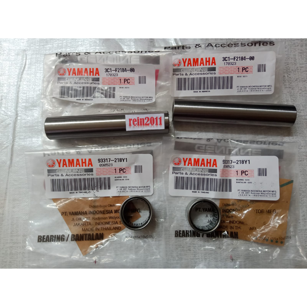 BOSH BOS SWING ARM VIXION OLD ADVANCE NVA NVL ASLI ORI YAMAHA  3C1 F2184 00 (2 PCS) &amp; 93317 218Y1 (2 PCS)