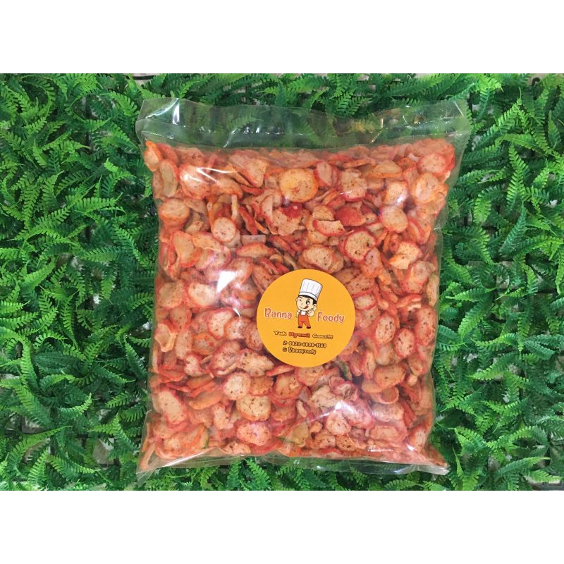 

KERUPUK SEBLAK BULAT ISI 1 KG | Banna Foody | Snack Viral