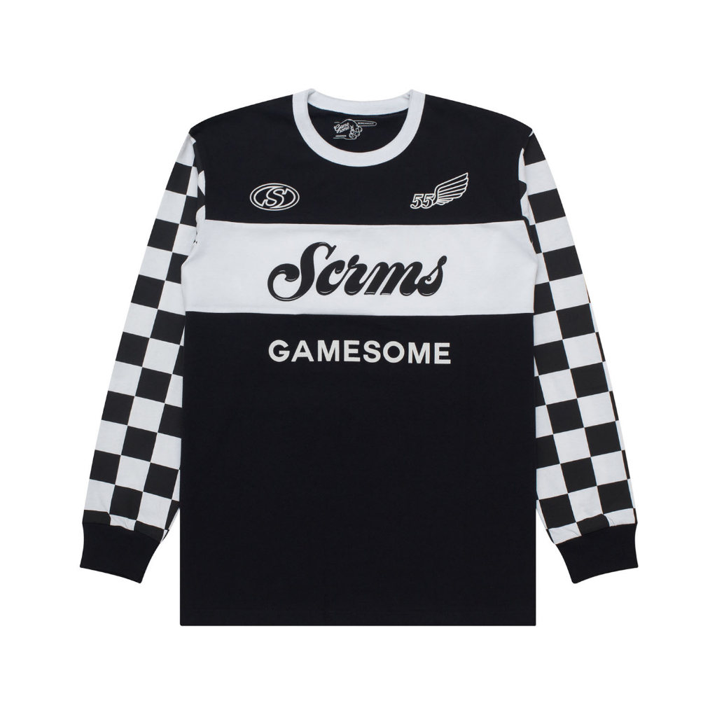 Screamous Kaos GAMESOME T-Shirt Longsleeves NORTHON BLACK