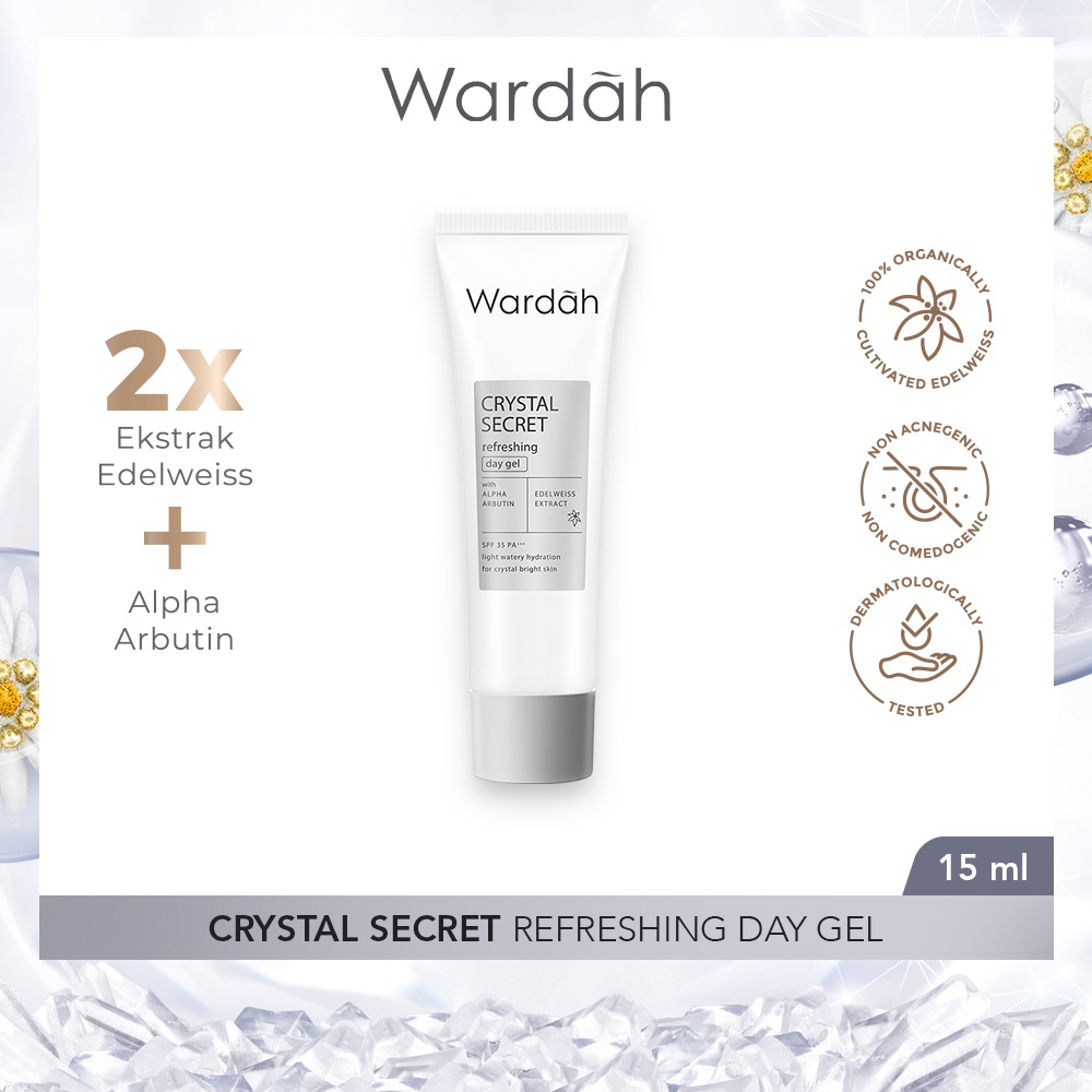 Wardah Crystal Secret Refreshing Day Gel