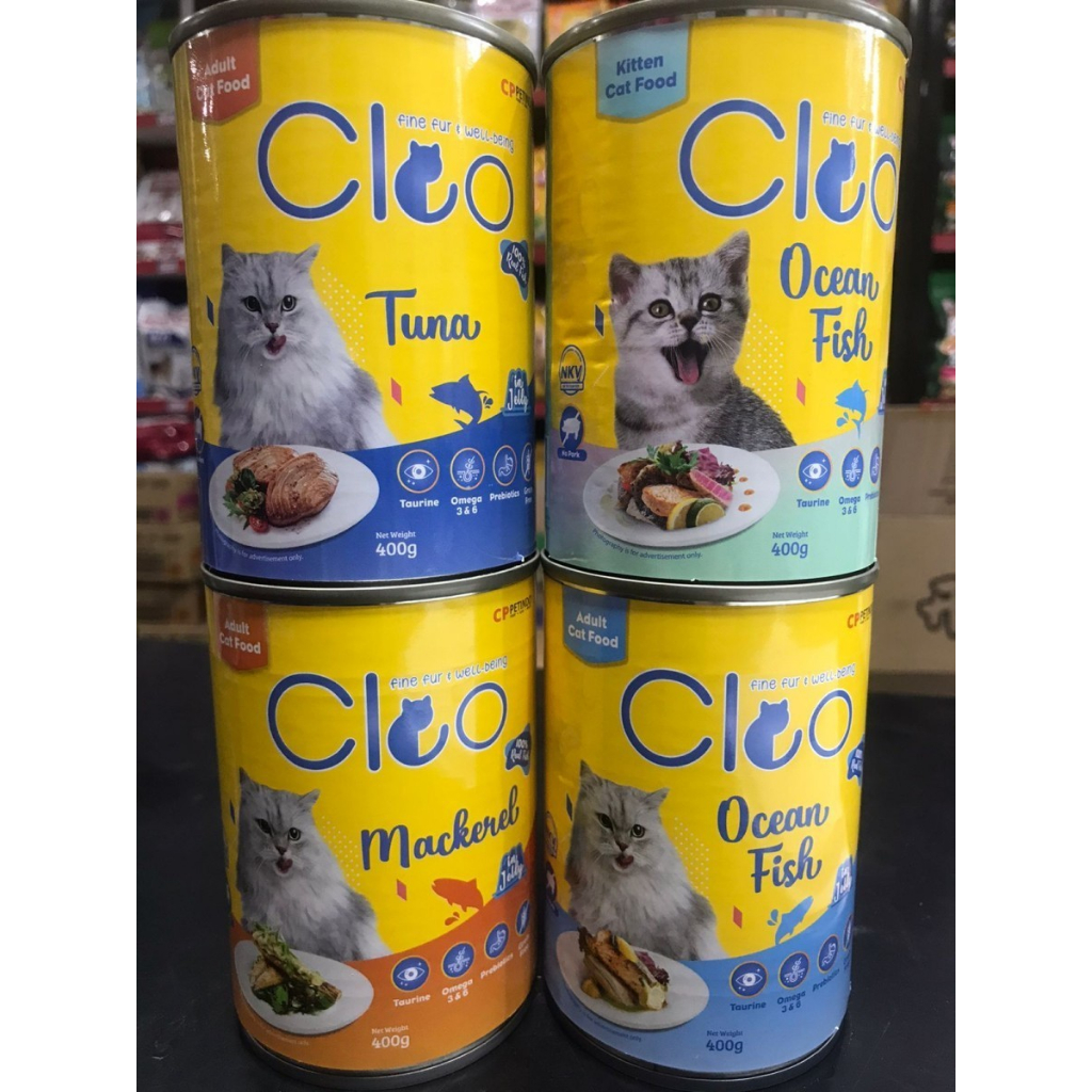 Makanan Kucing Basah Cleo wet food  400gr Cleo all varian