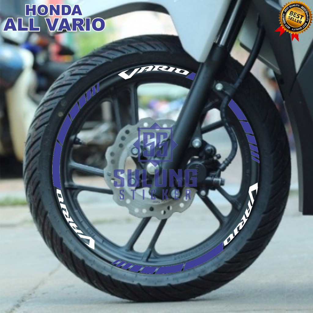 Stiker Lis Velg All Motor Honda Vario Cutting Sticker Termurah Variasi Asesoris Terbaru