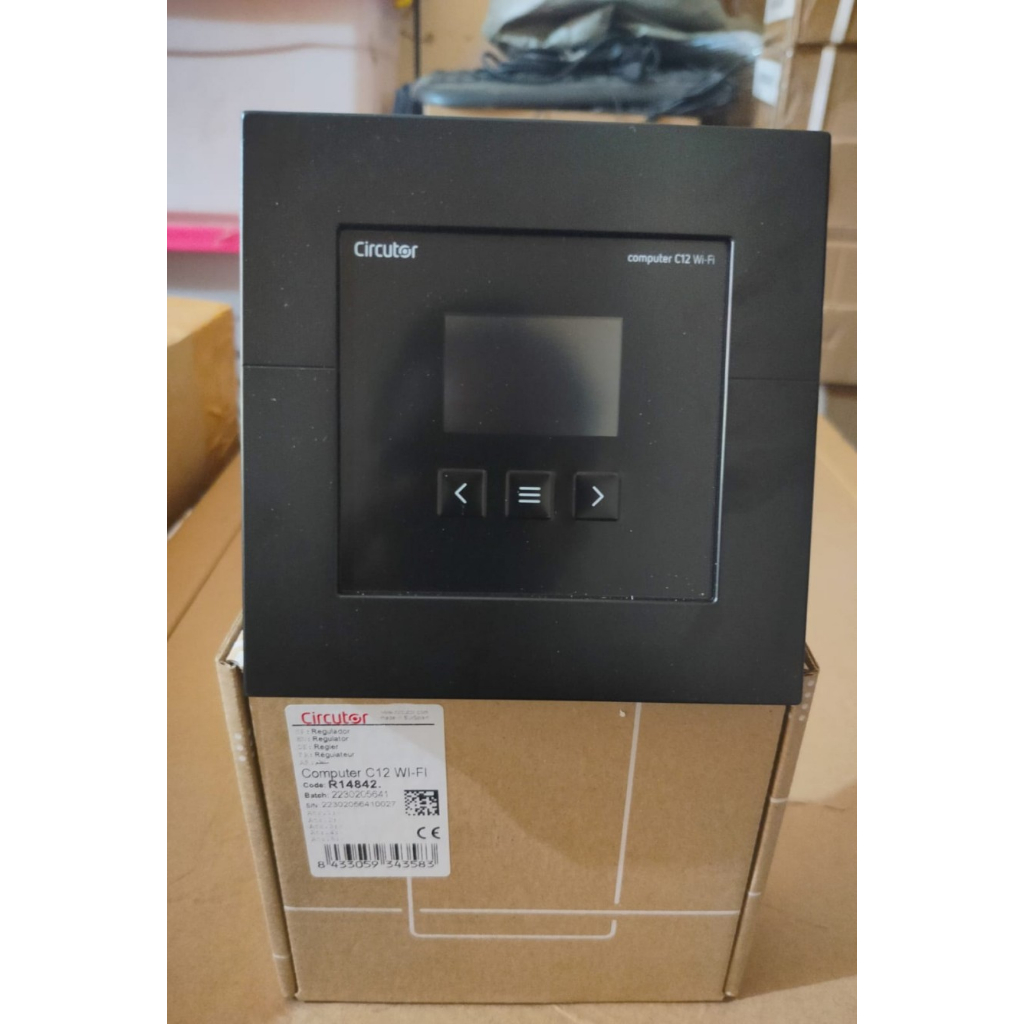 Power Factor Regulator Computer C12 Wifi Circutor 12 Step