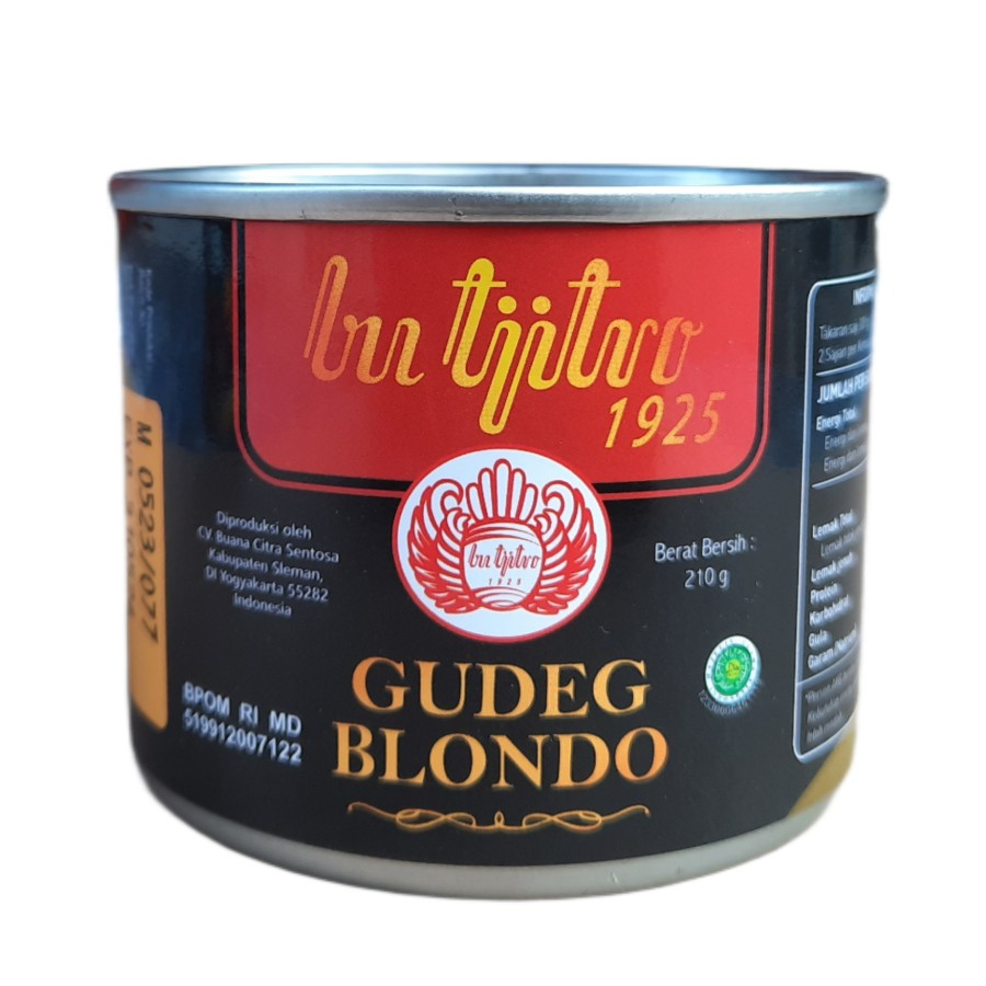 Gudeg Kaleng Bu Tjitro Varian Blondo - 210gram