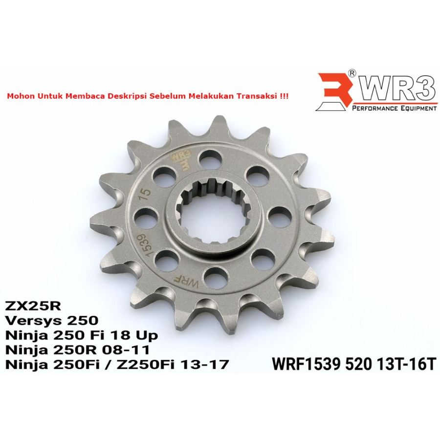Gear Gir depan WR3 520