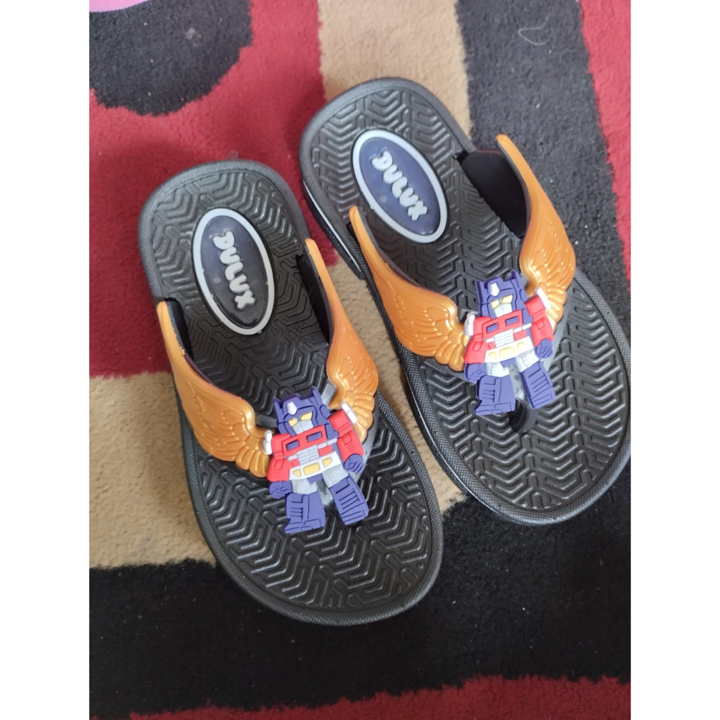 Sandal jepit jelly Anak Laki-Laki Karakter garuda  dulux CQ 051 Ukuran 24-35