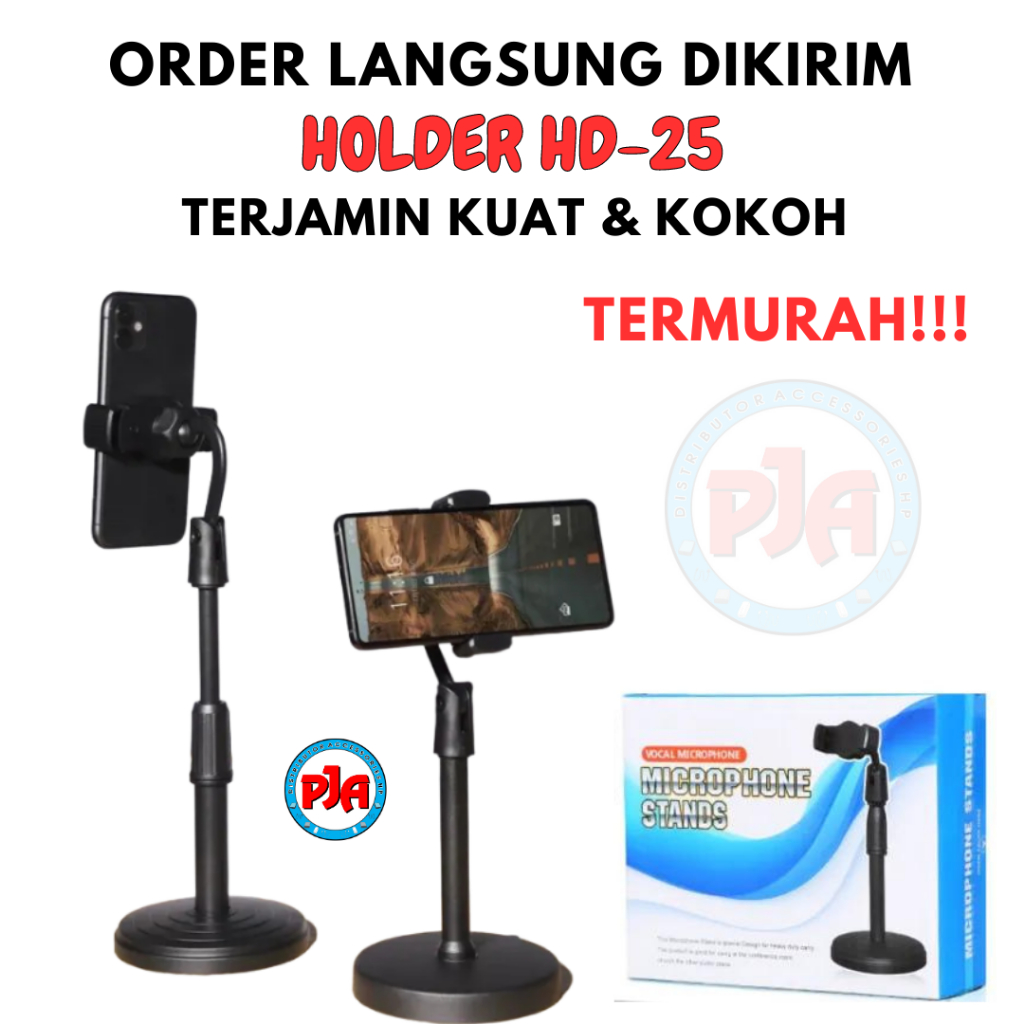 Tripod Holder Tripot Hp Mini Penyangga Dudukan Hp Phone Stand HD-25 Murah