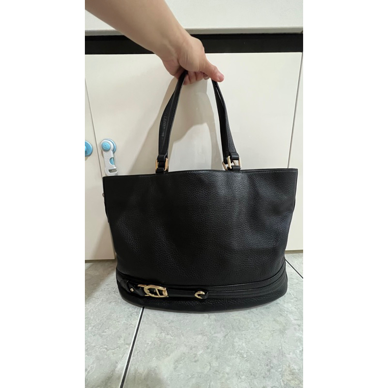 Aigner Black Vintage Totte Authentic Original