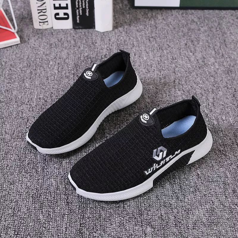 SS, sepatu wanita slip-on terbaru, sneaker slip-on import Korea (SW06)