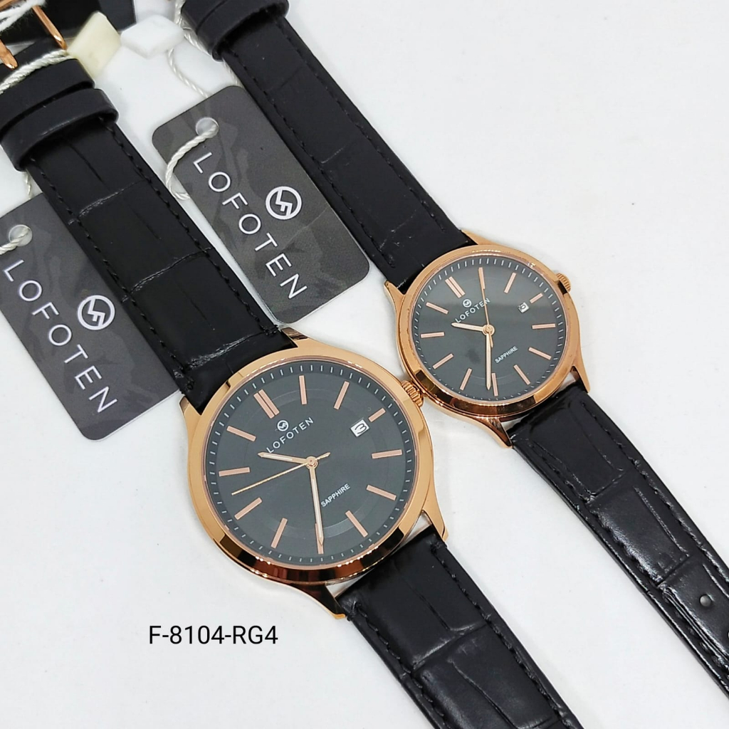 Jam Tangan Original Couple Lofoten F-8104