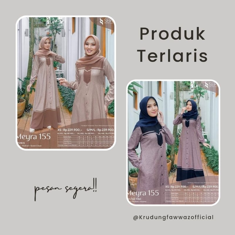 GAMIS TERBARU/MEYRA 155 SEPLY