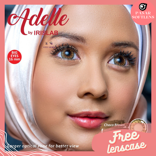 SOFTLENS ADELLE NORMAL BIG EYES FREE LENSCASE