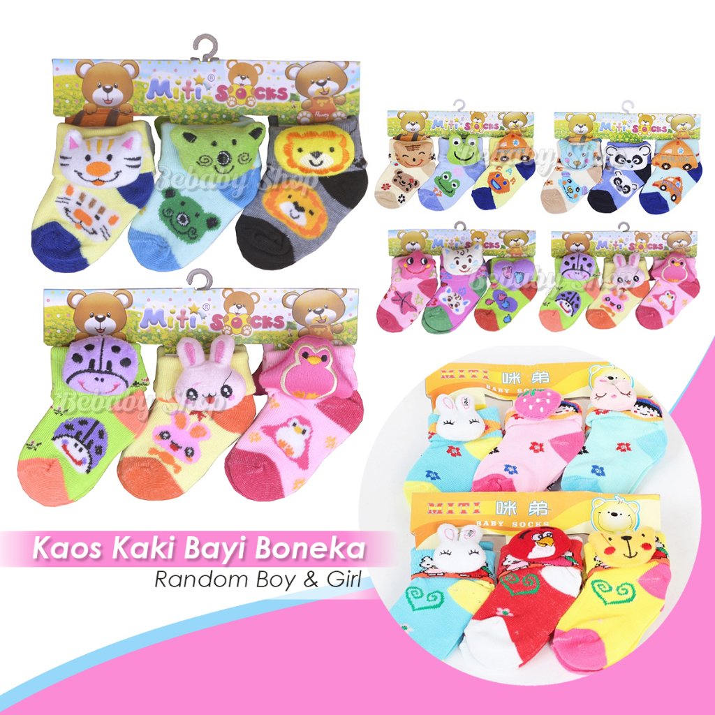 Kaos Kaki Bayi Boneka Murah