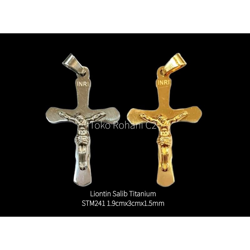 Liontin Salib Titanium STM241 - Liontin Salib - Liontin Salib Titanium - Liontin Salib